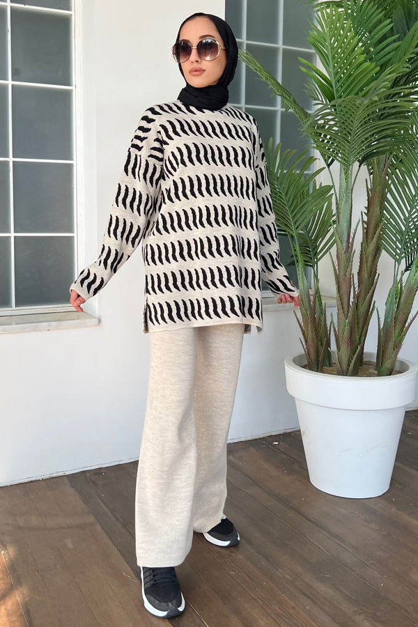 Tunik Pantolon Vizon - 21120