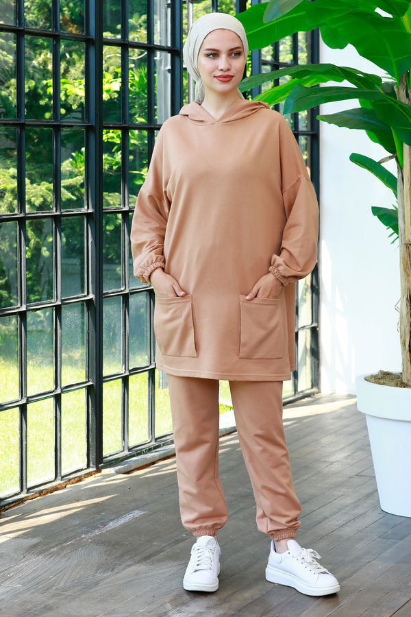 Tunik Pantolon Vizon - 8889