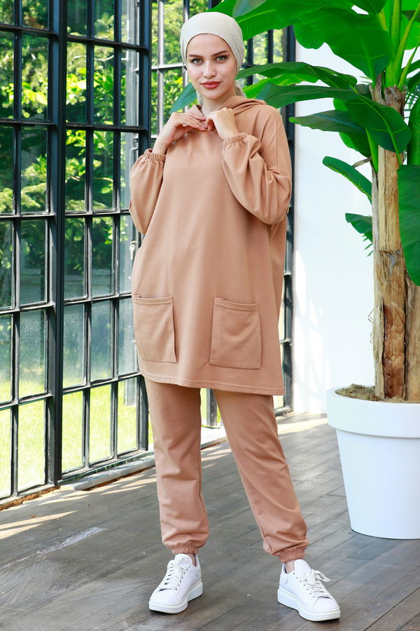 Tunik Pantolon Vizon - 8889