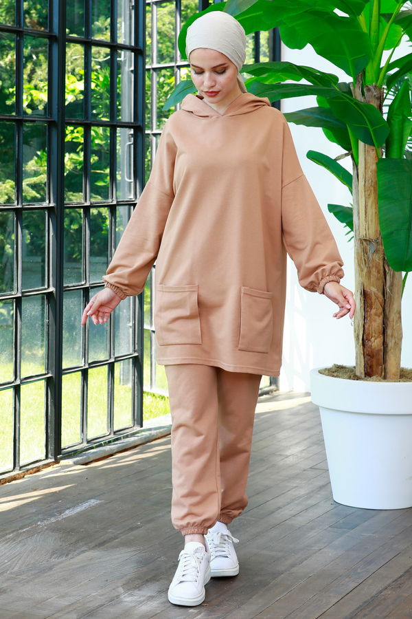 Tunik Pantolon Vizon - 8889