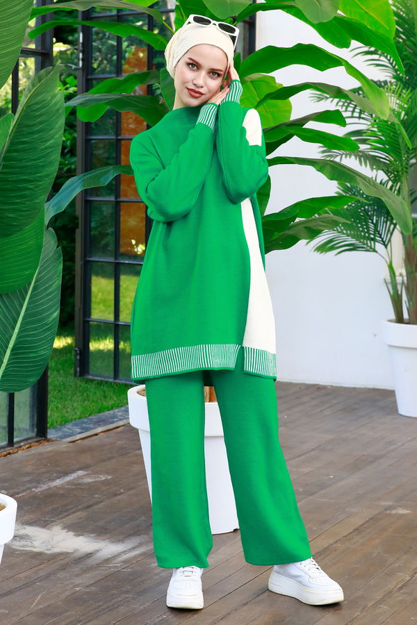 Tunik Pantolon Yeşil - 21229