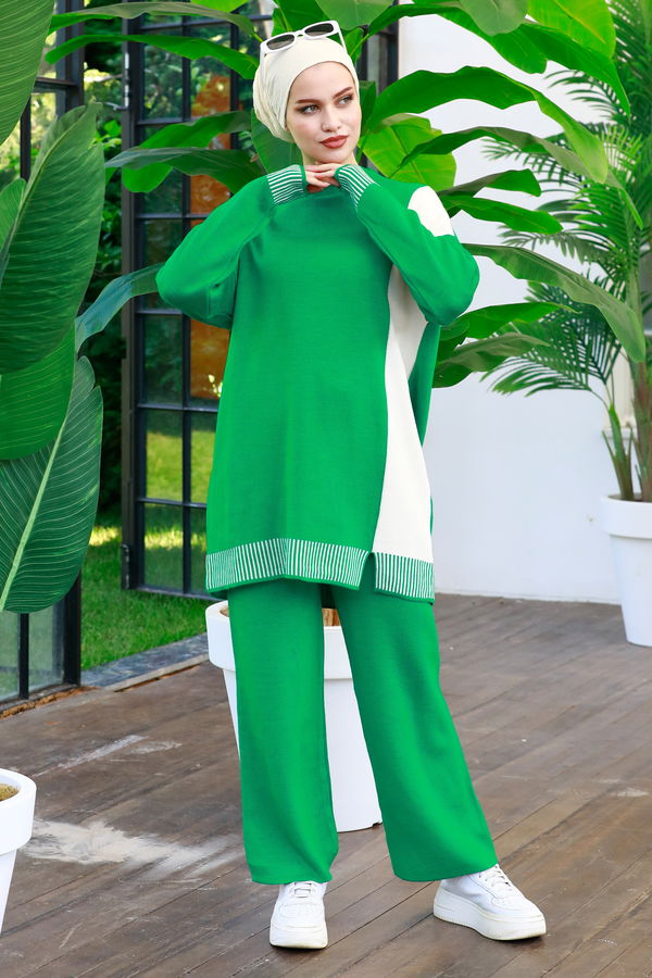 Tunik Pantolon Yeşil - 21229