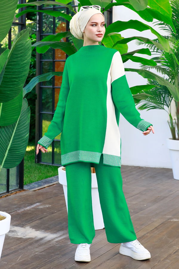 Tunik Pantolon Yeşil - 21229