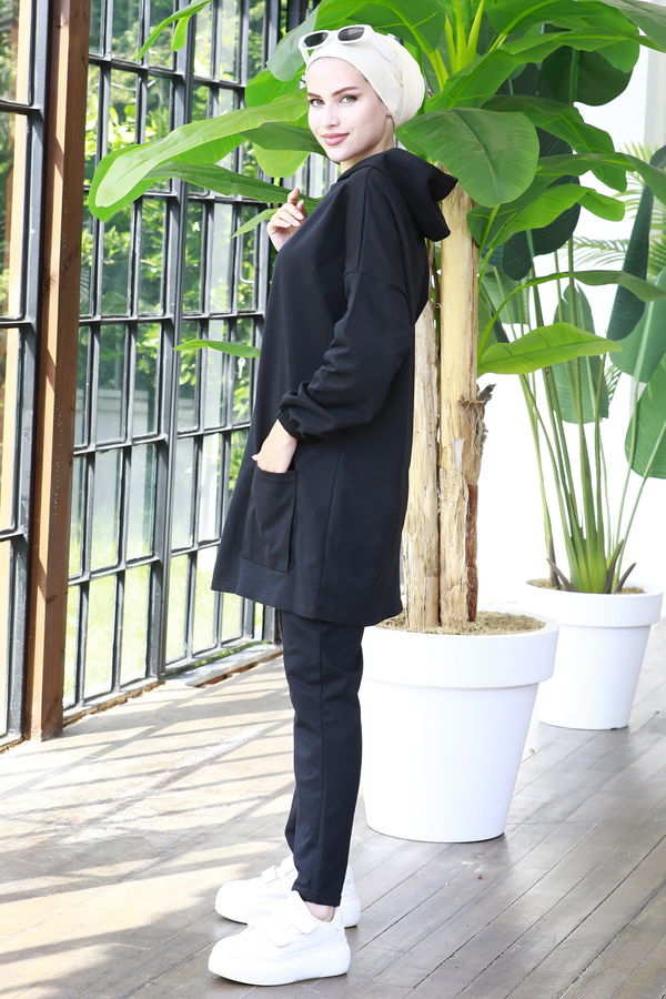 Tunik Pantolon Siyah - 8889