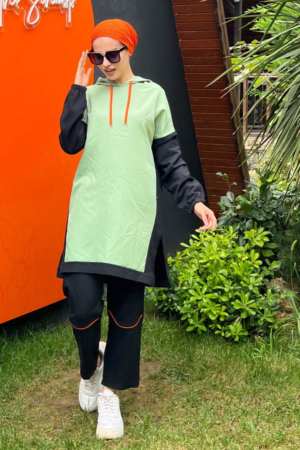 Tunik Pantolon Yeşil - 8887 YEŞİL