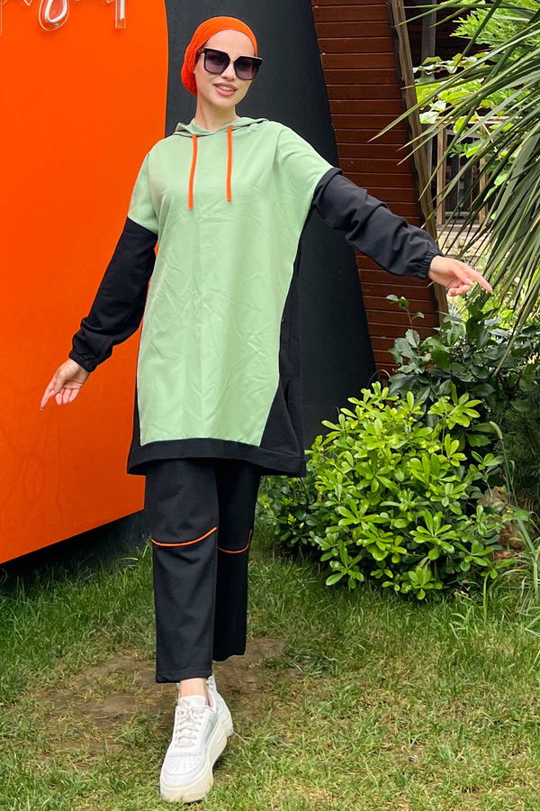 Tunik Pantolon Yeşil - 8887 YEŞİL