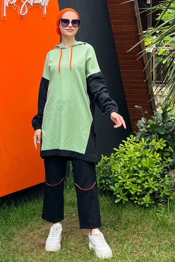 Tunik Pantolon Yeşil - 8887 YEŞİL
