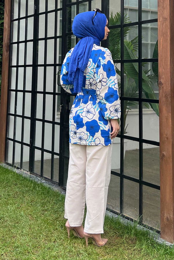 Tunik Pantolon Mavi - 10561