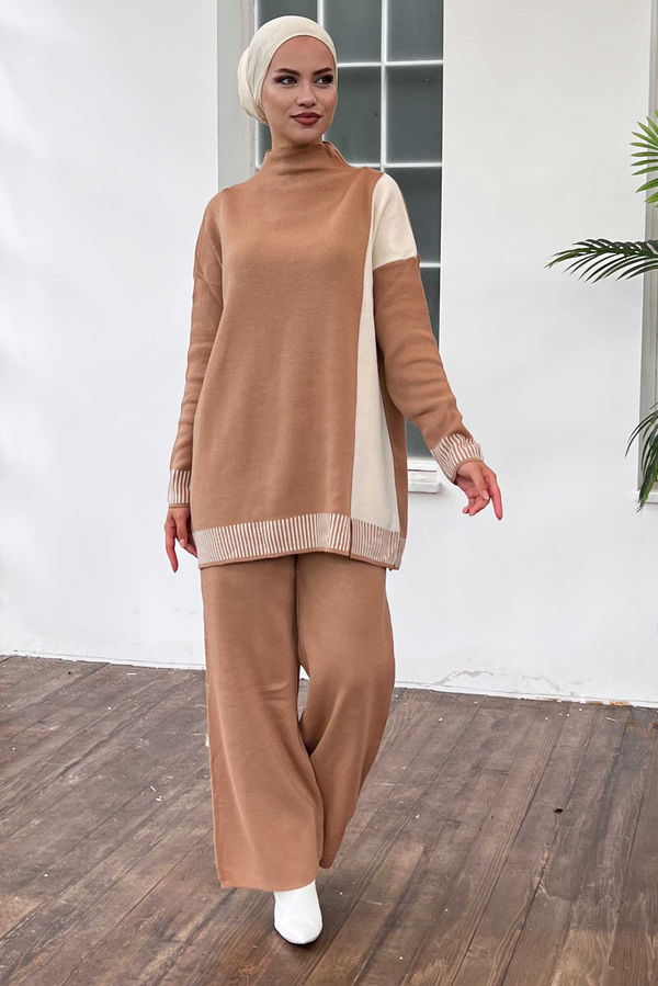 Tunik Pantolon Vizon - 21229