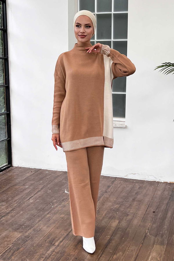 Tunik Pantolon Vizon - 21229