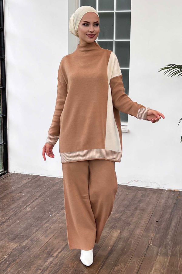 Tunik Pantolon Vizon - 21229