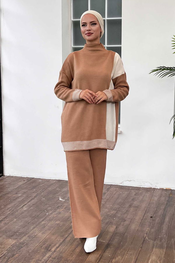 Tunik Pantolon Vizon - 21229