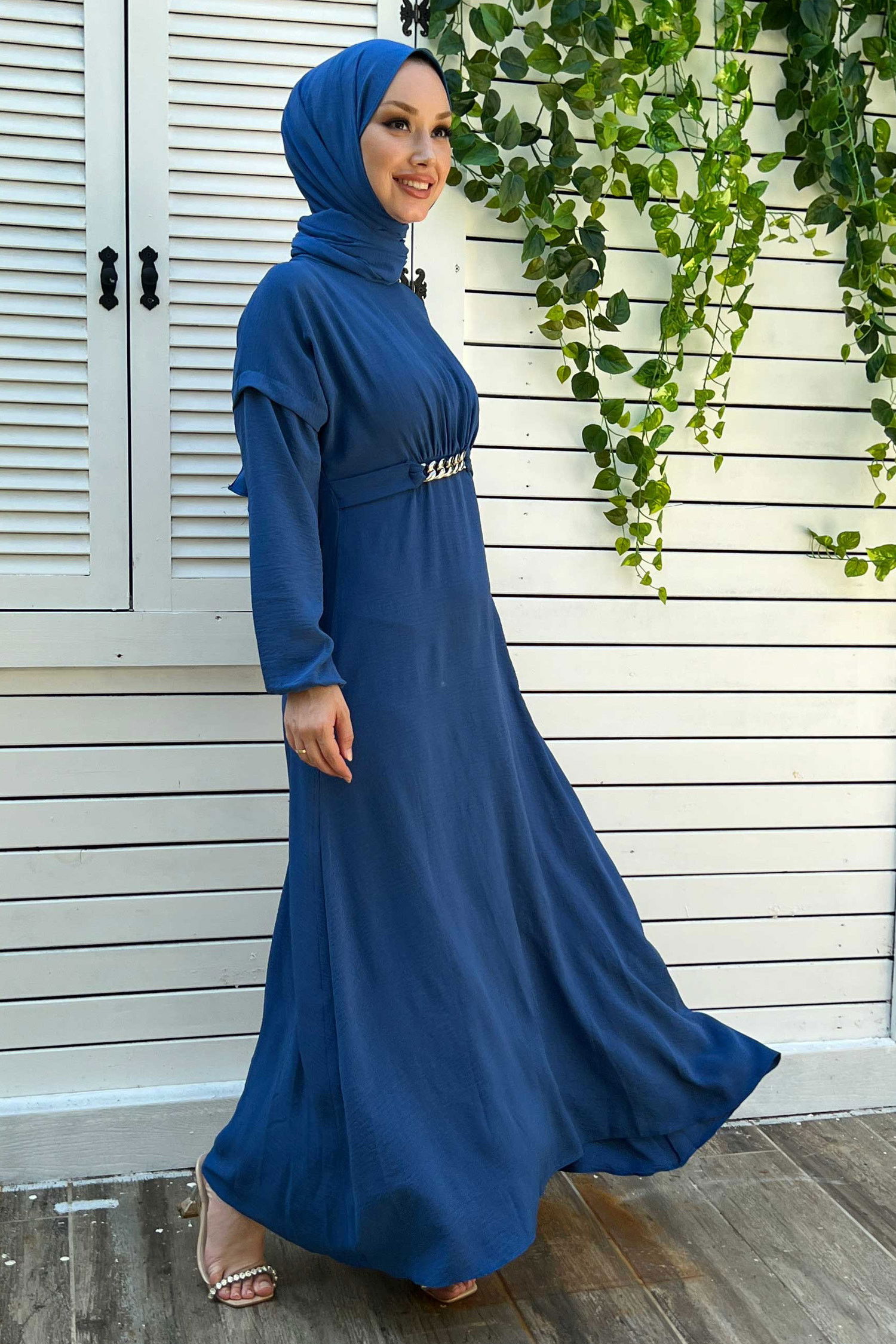 Elbise Mavi - 10306