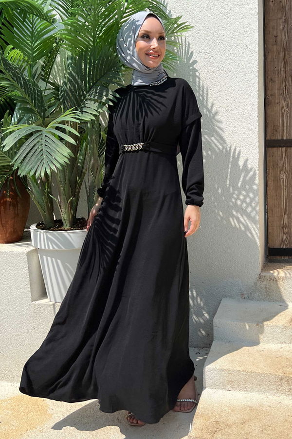Elbise Siyah - 10306