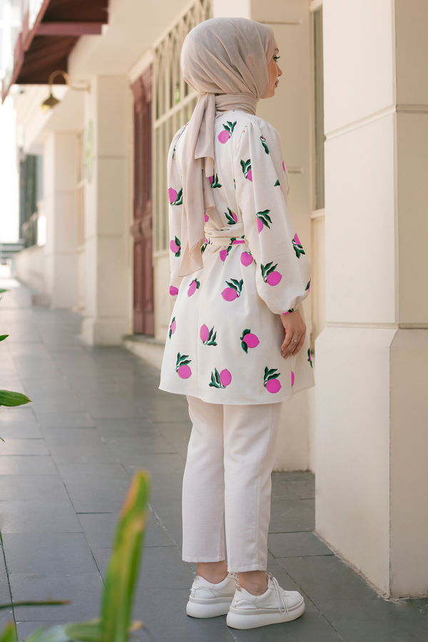 Tunik Pantolon Fuşya - 10549