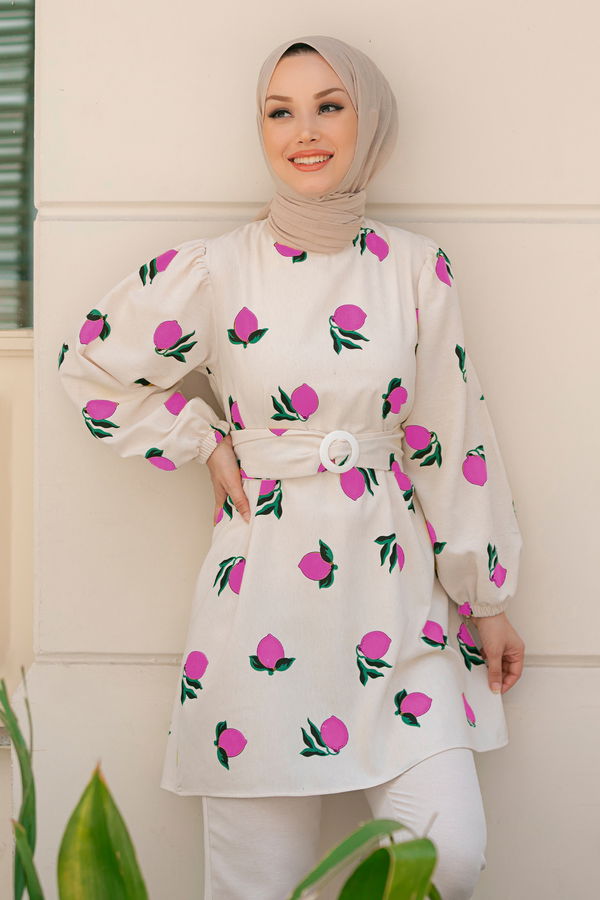 Tunik Pantolon Fuşya - 10549