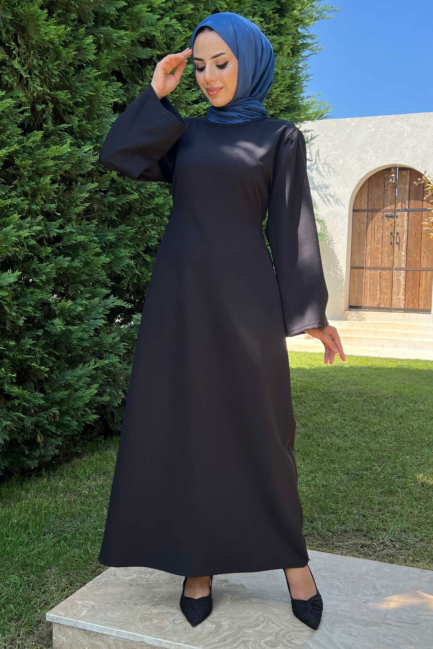 Elbise Siyah - 10423