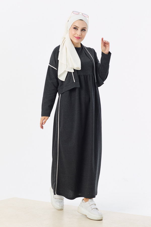 Ceket Elbise Antrasit - 3978