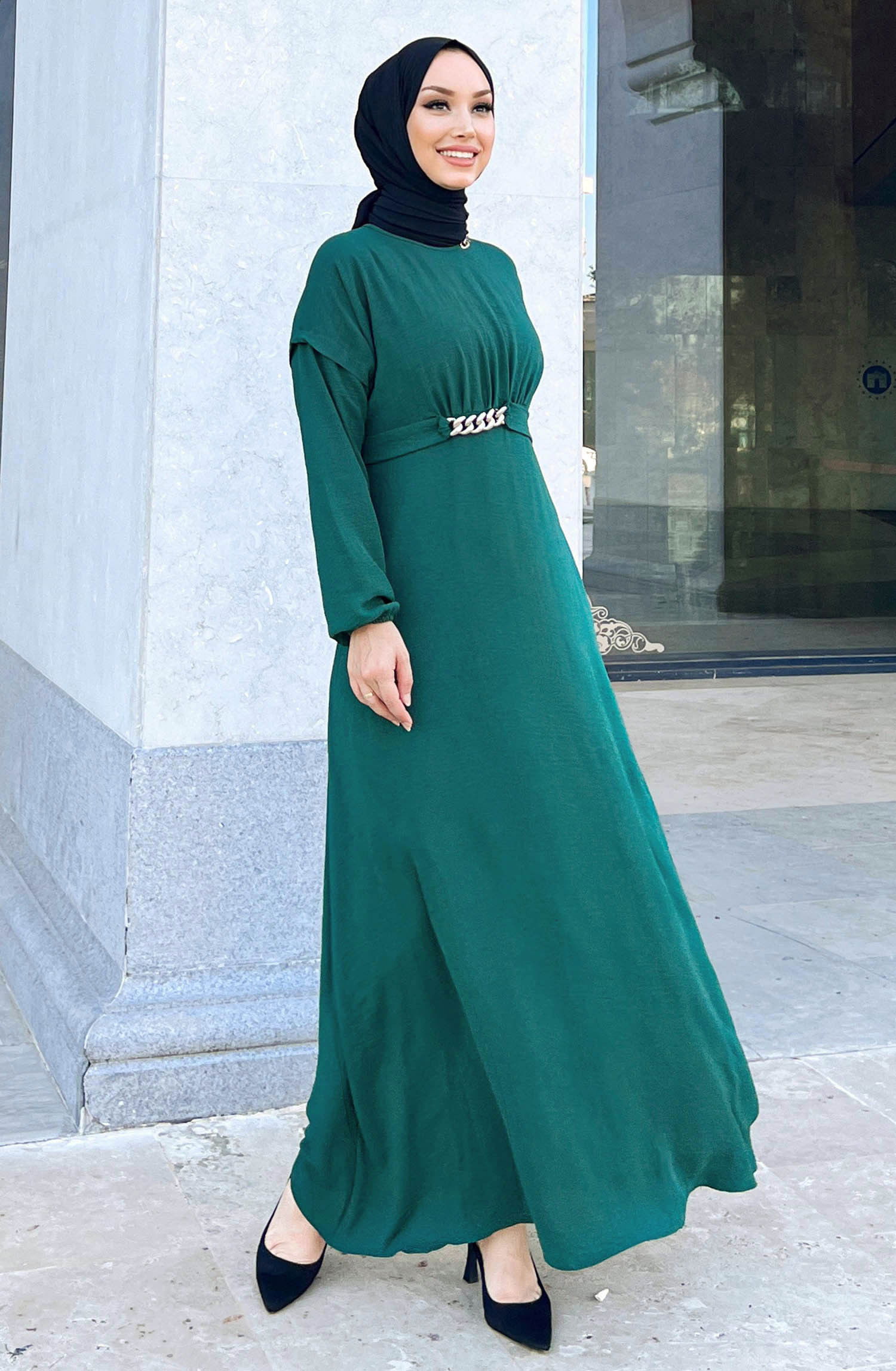 Elbise Yeşil - 10306 YEŞİL