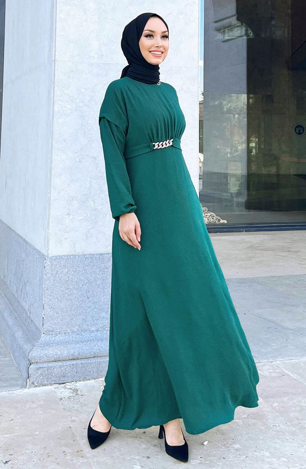 Elbise Yeşil - 10306 YEŞİL