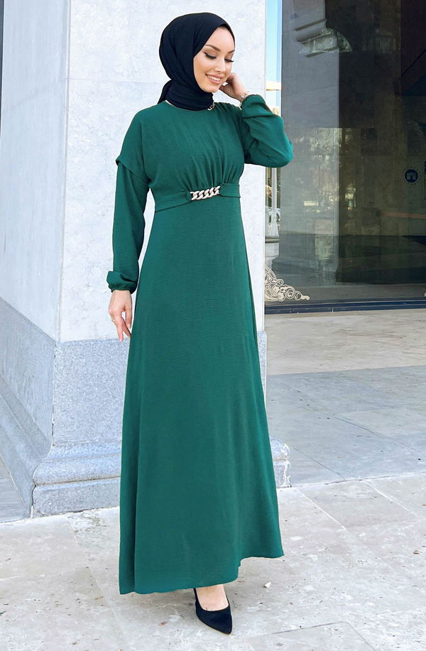 Elbise Yeşil - 10306 YEŞİL