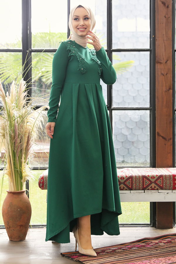 Elbise Yeşil - 10424