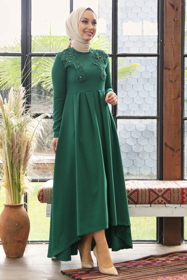 Elbise Yeşil - 10424
