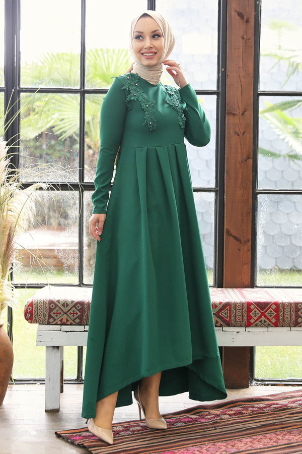 Elbise Yeşil - 10424