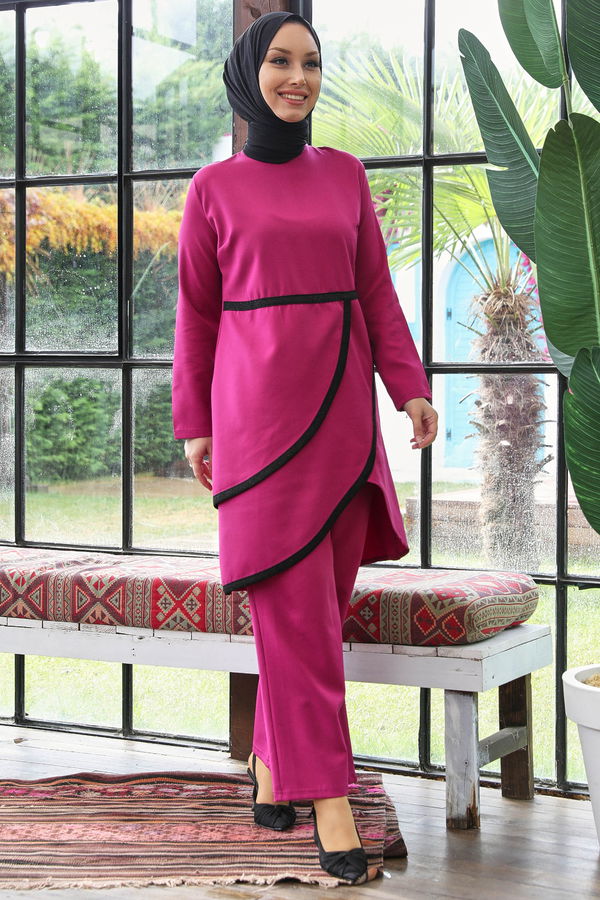 Tunık Pantolon Fuşya - 10567