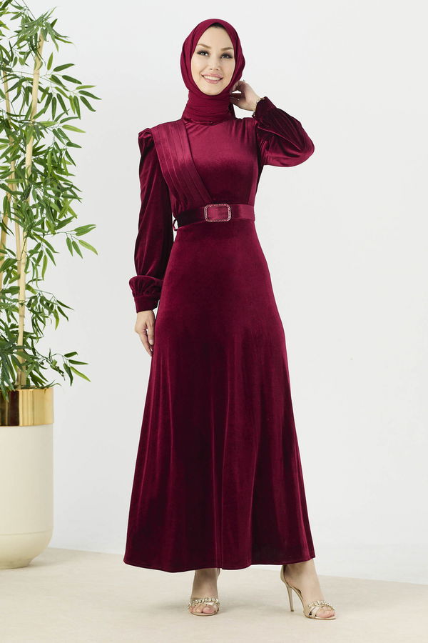 Abiye Bordo - 21664 BORDO