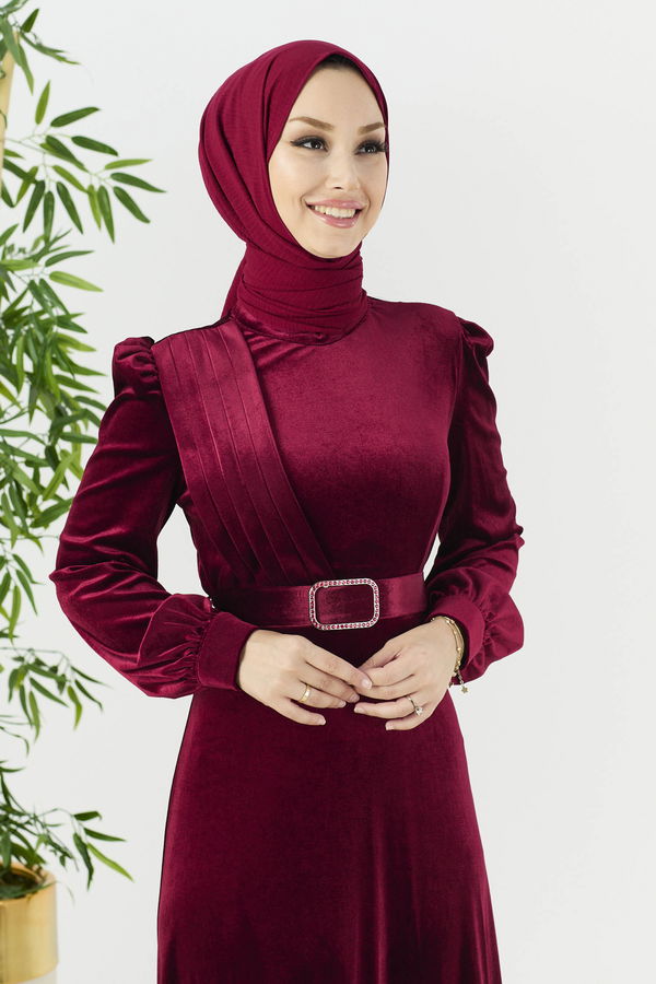 Abiye Bordo - 21664 BORDO