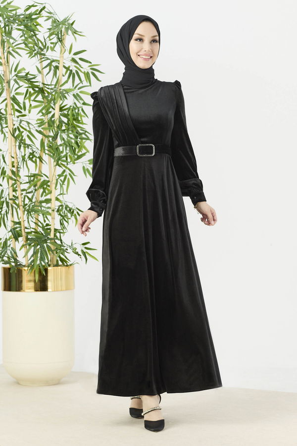 Abiye Siyah - 21664 SİYAH