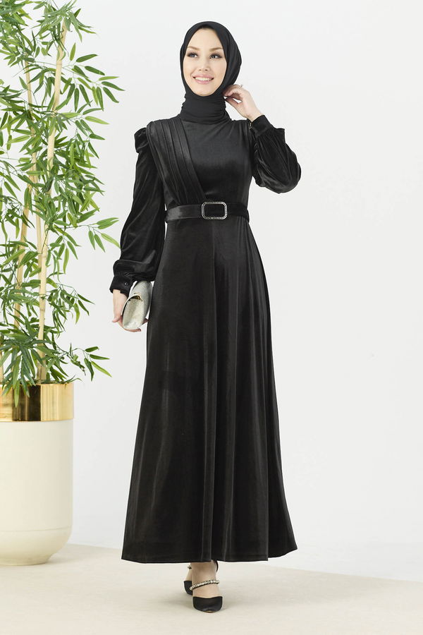 Abiye Siyah - 21664 SİYAH
