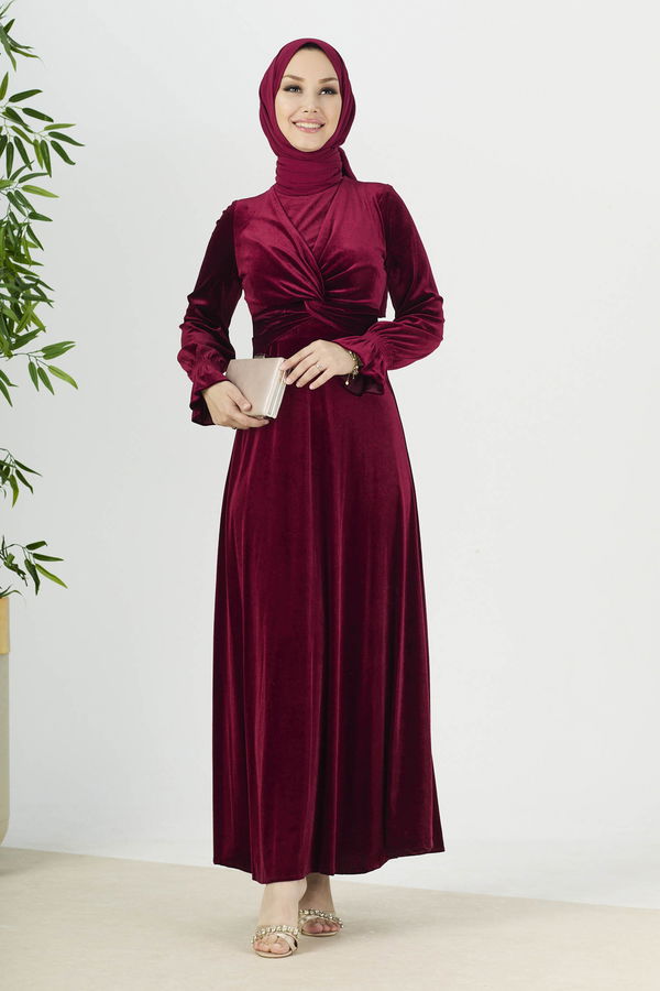 Abiye Bordo - 21665
