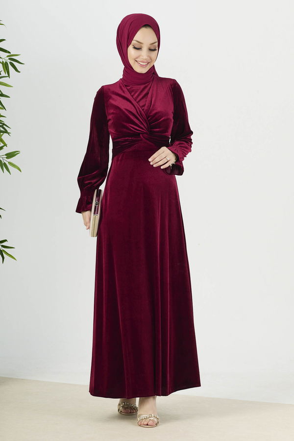Abiye Bordo - 21665