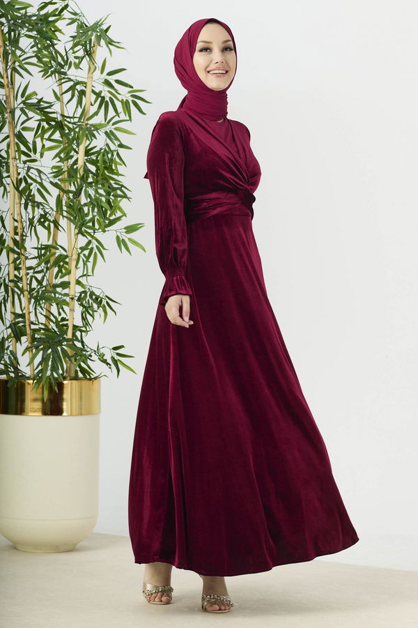 Abiye Bordo - 21665