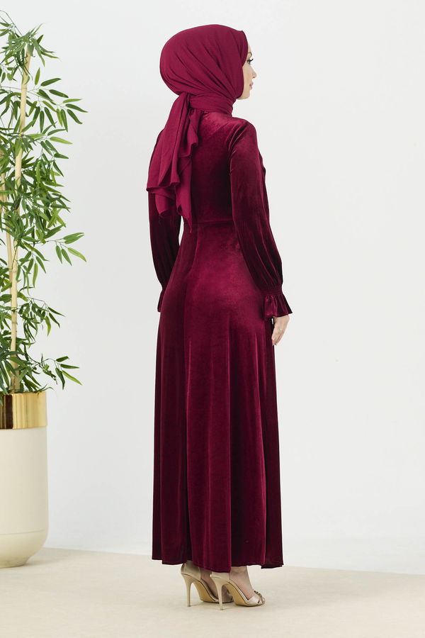 Abiye Bordo - 21665