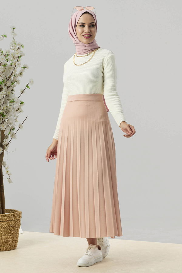 Piliseli Etek Pembe - 21061 PEMBE
