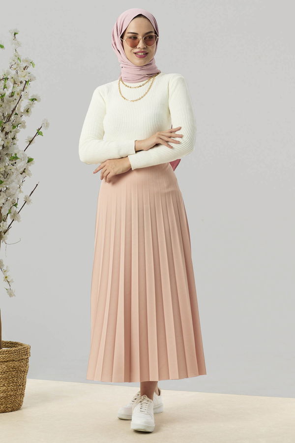 Piliseli Etek Pembe - 21061 PEMBE