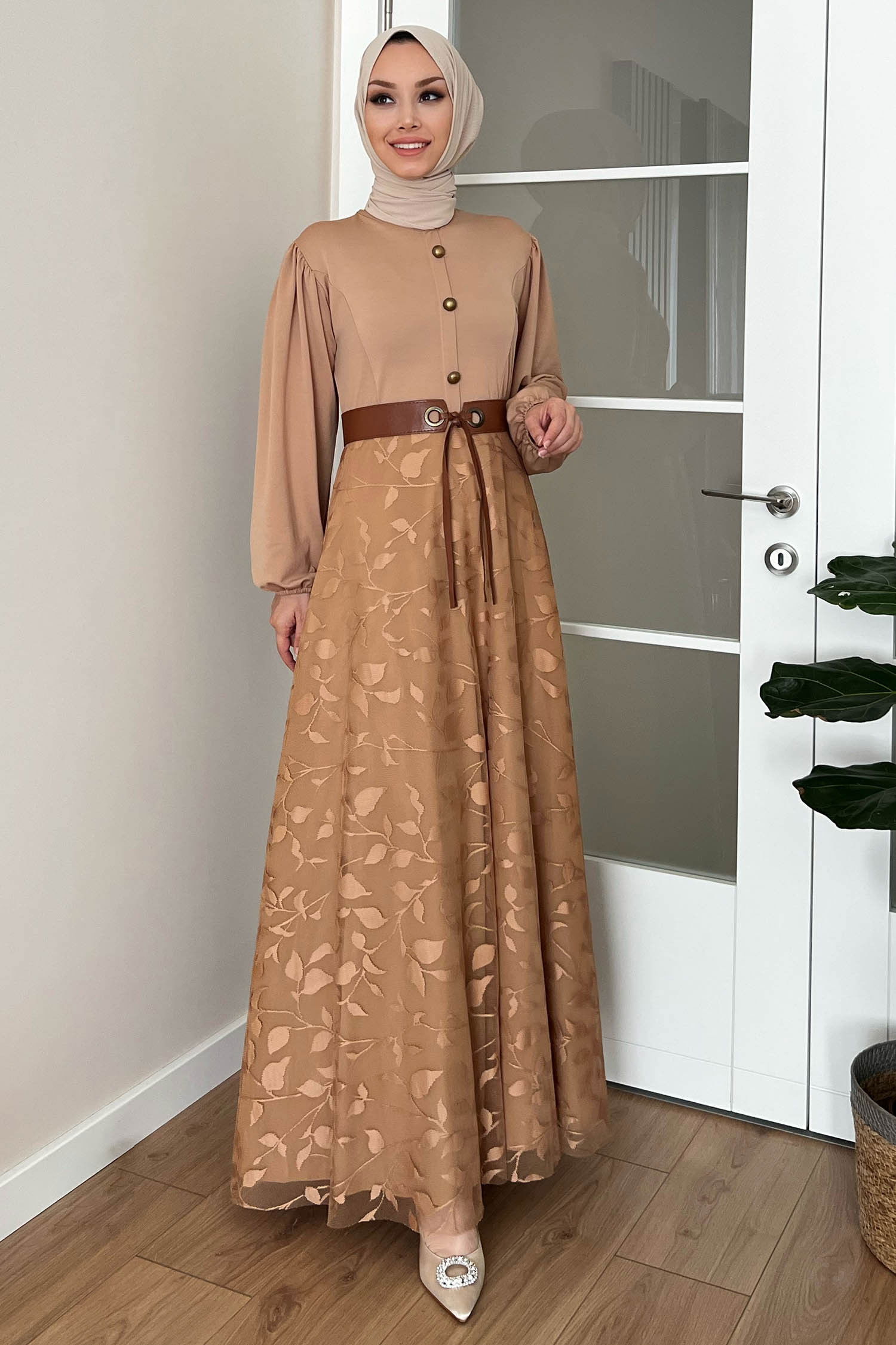 Abiye Elbise Vizon - 11017