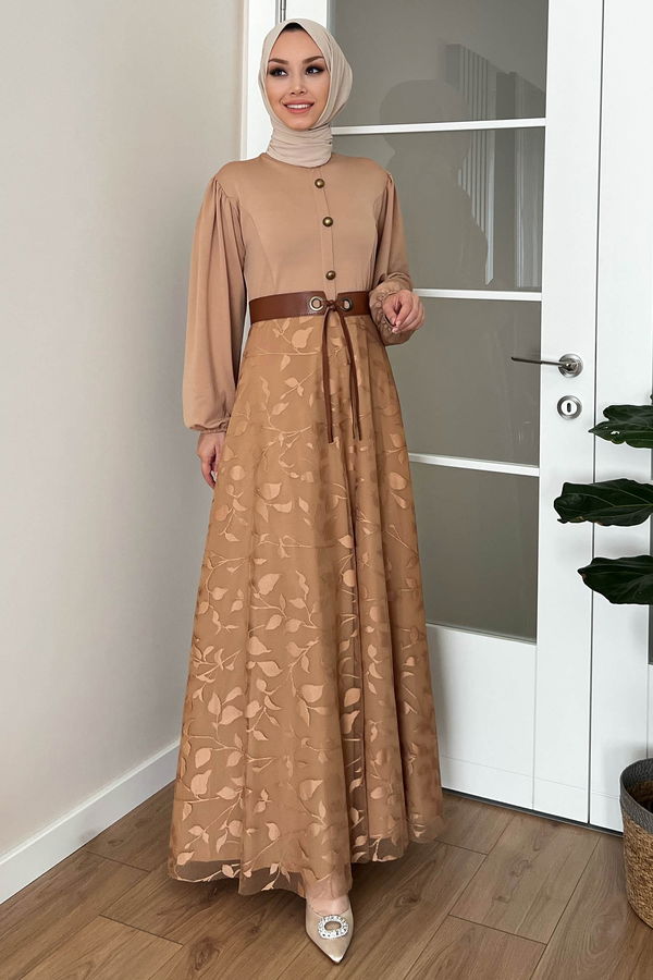 Abiye Elbise Vizon - 11017