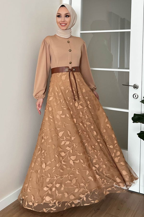 Abiye Elbise Vizon - 11017