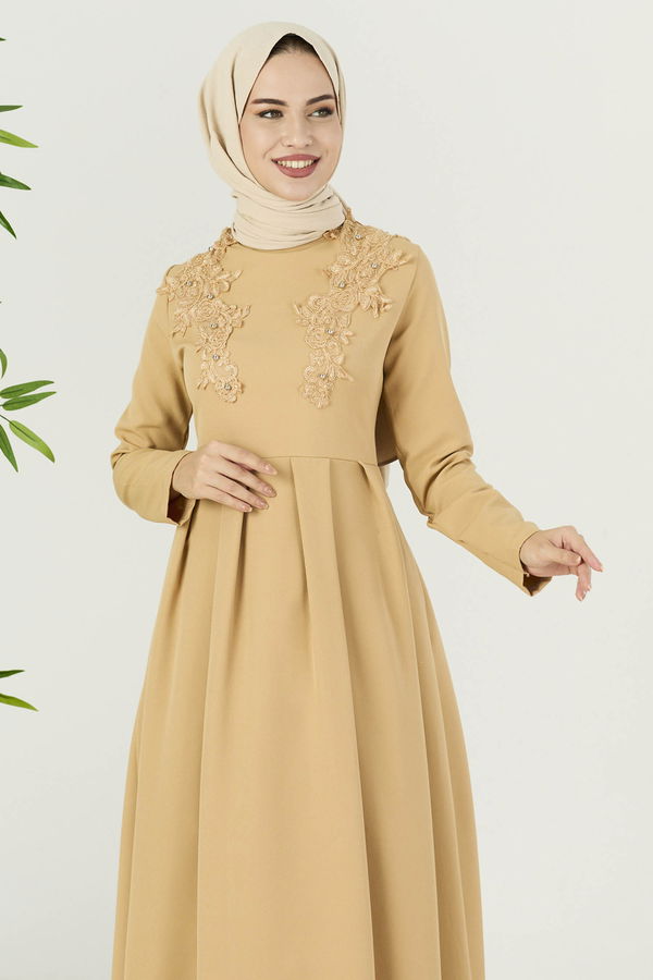 Elbise Bej - 10424