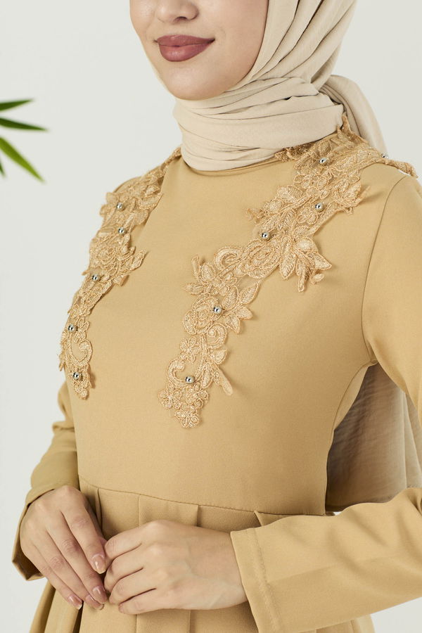 Elbise Bej - 10424