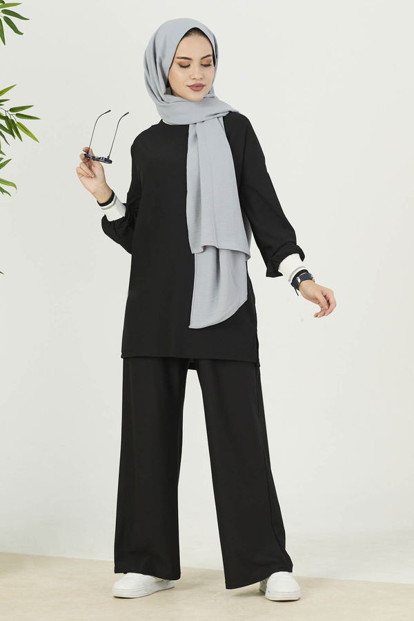 Tunik Pantolon Siyah - 11004