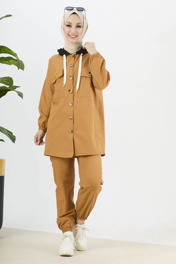 Tunik Pantolon Taba - 11040