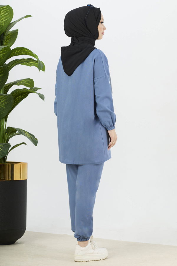 Tunik Pantolon Mavi - 11040 MAVİ
