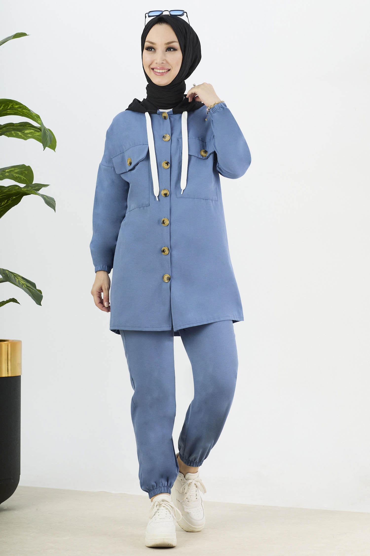 Tunik Pantolon Mavi - 11040 MAVİ