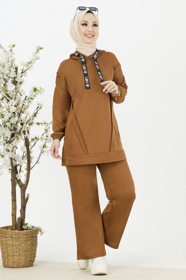 Tunik Pantolon Taba - 11056