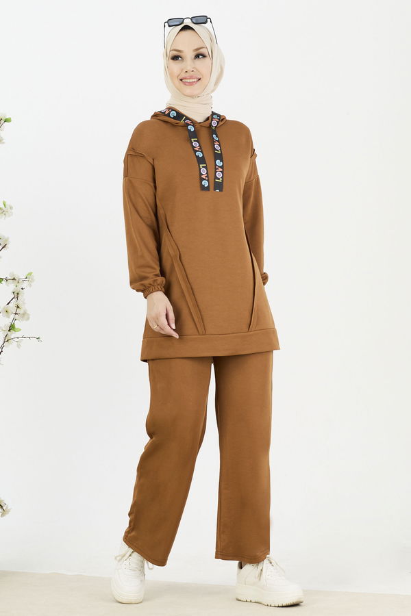Tunik Pantolon Taba - 11056